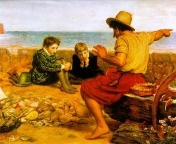 約翰 埃弗裡特 米萊斯 the childhood of walter raleigh 約翰 埃弗裡特 米萊斯 the childhood of walter raleigh